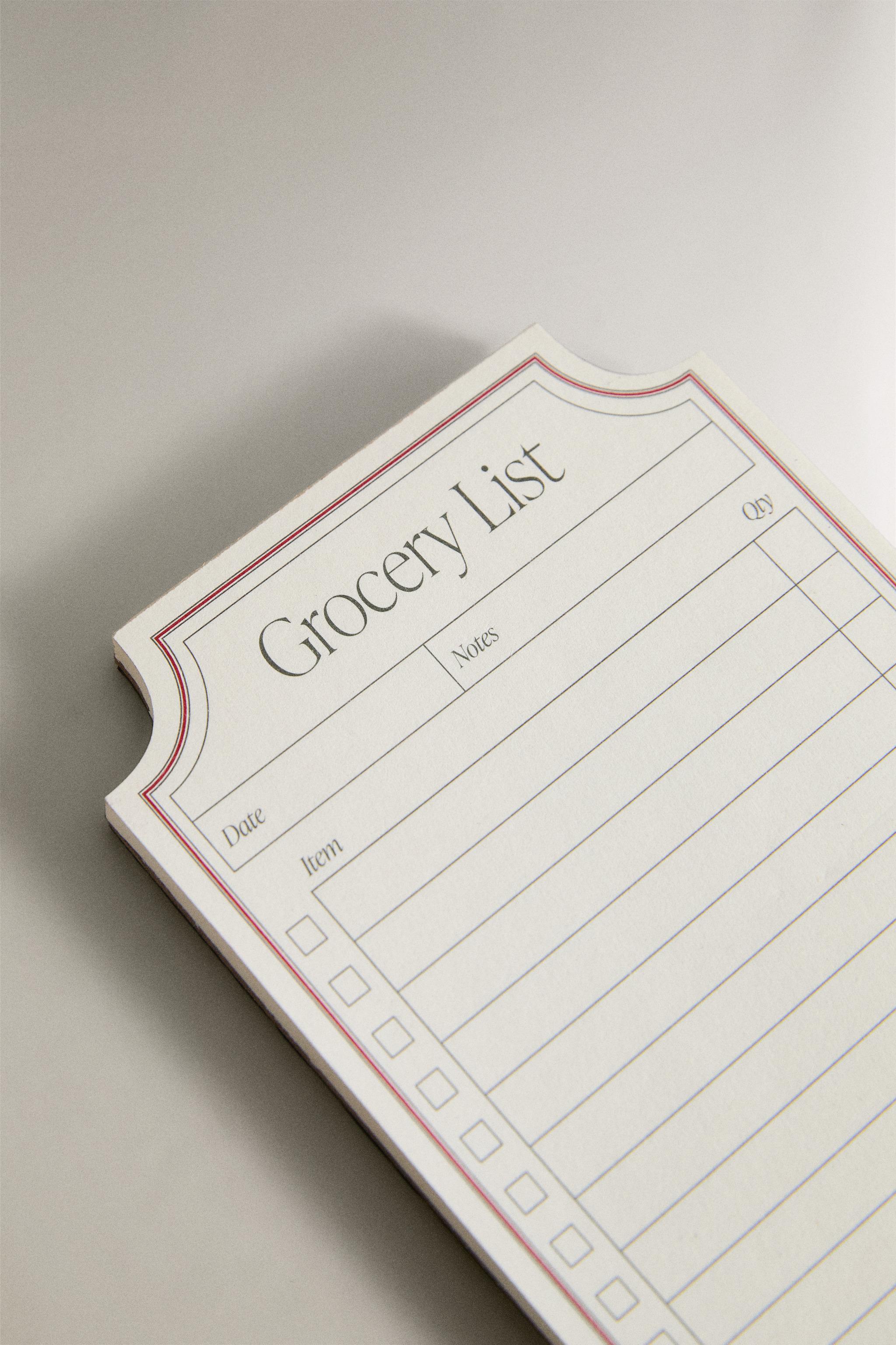 SHOPPING LIST MAGNET (45 SHEETS)
